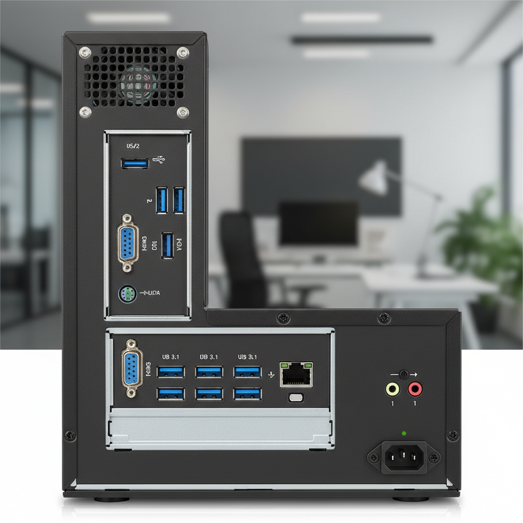 HP EliteDesk 800 G3 - Panel Trasero