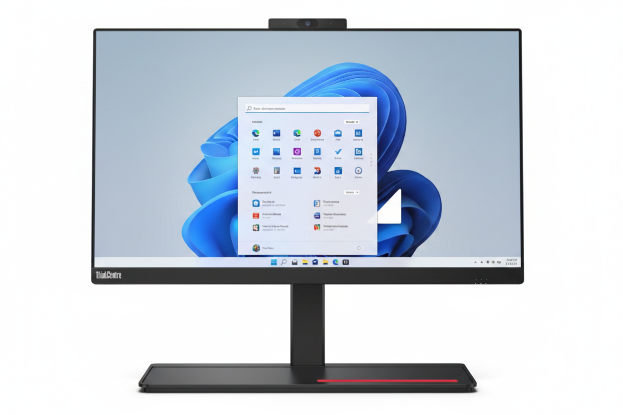 Lenovo ThinkCentre AIO M90a 24 pulgadas vista frontal