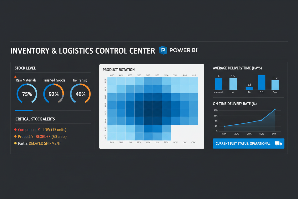 Panel Inventario Power BI