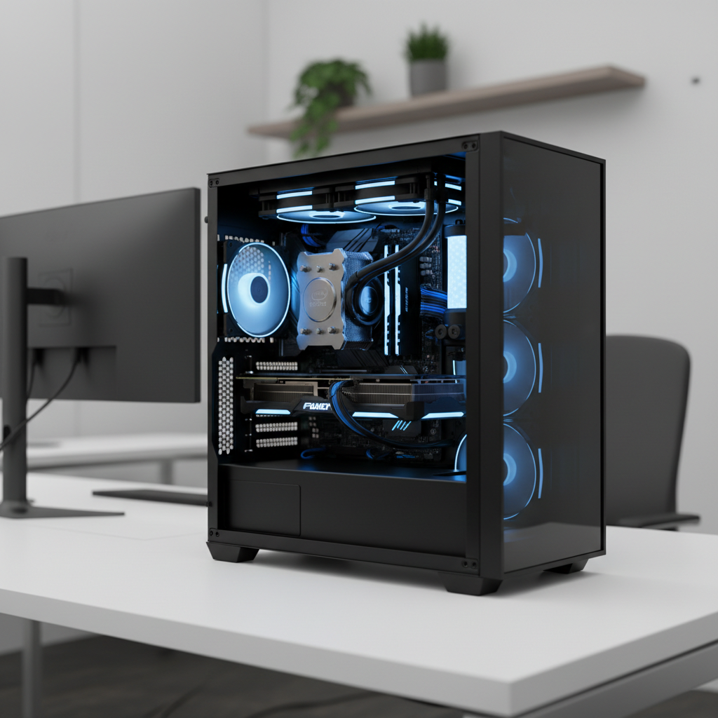 PC Torre Vista Lateral